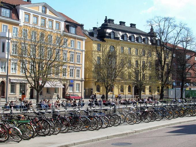 Lunch time in Uppsala