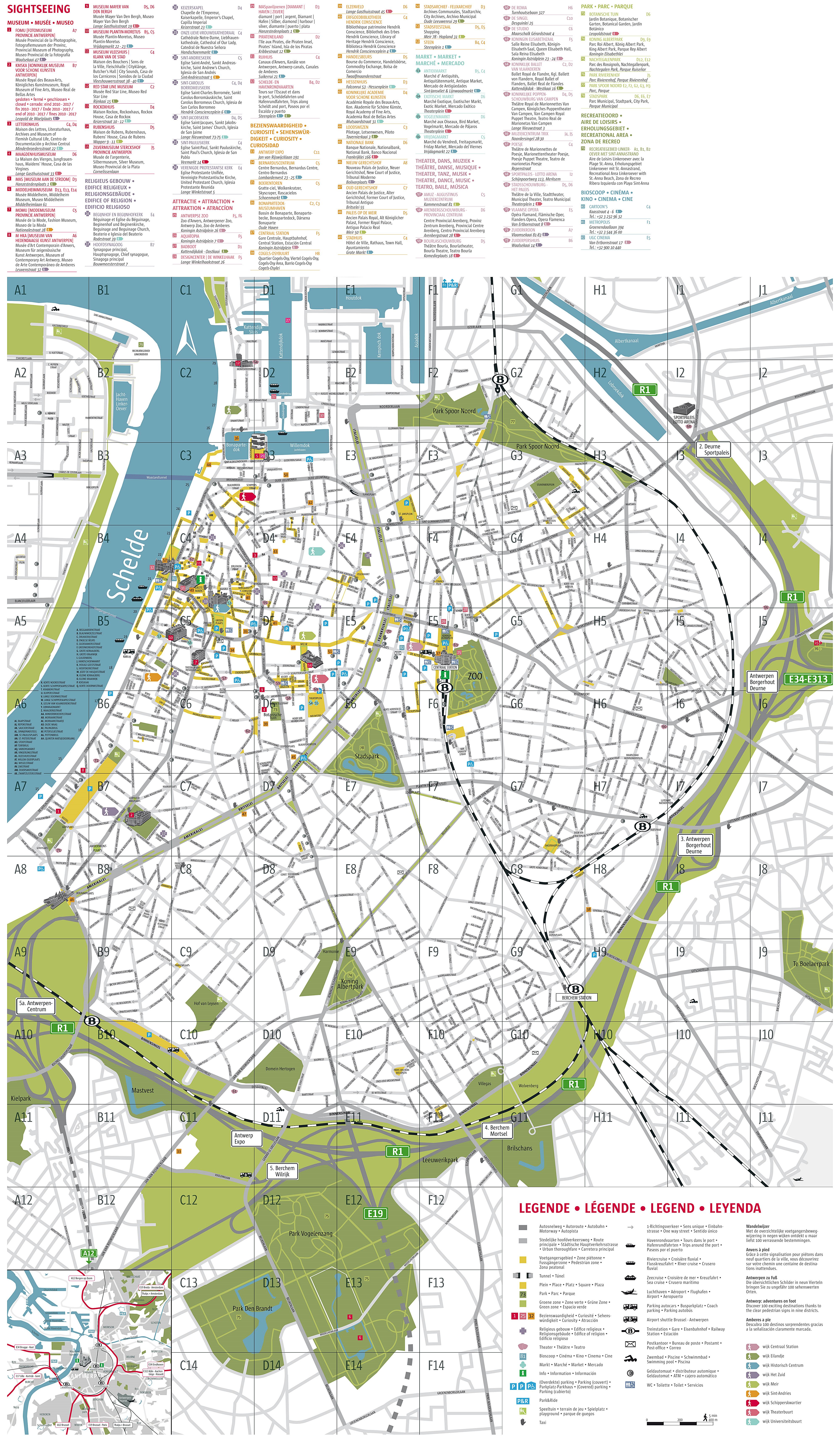 anvers carte belgique