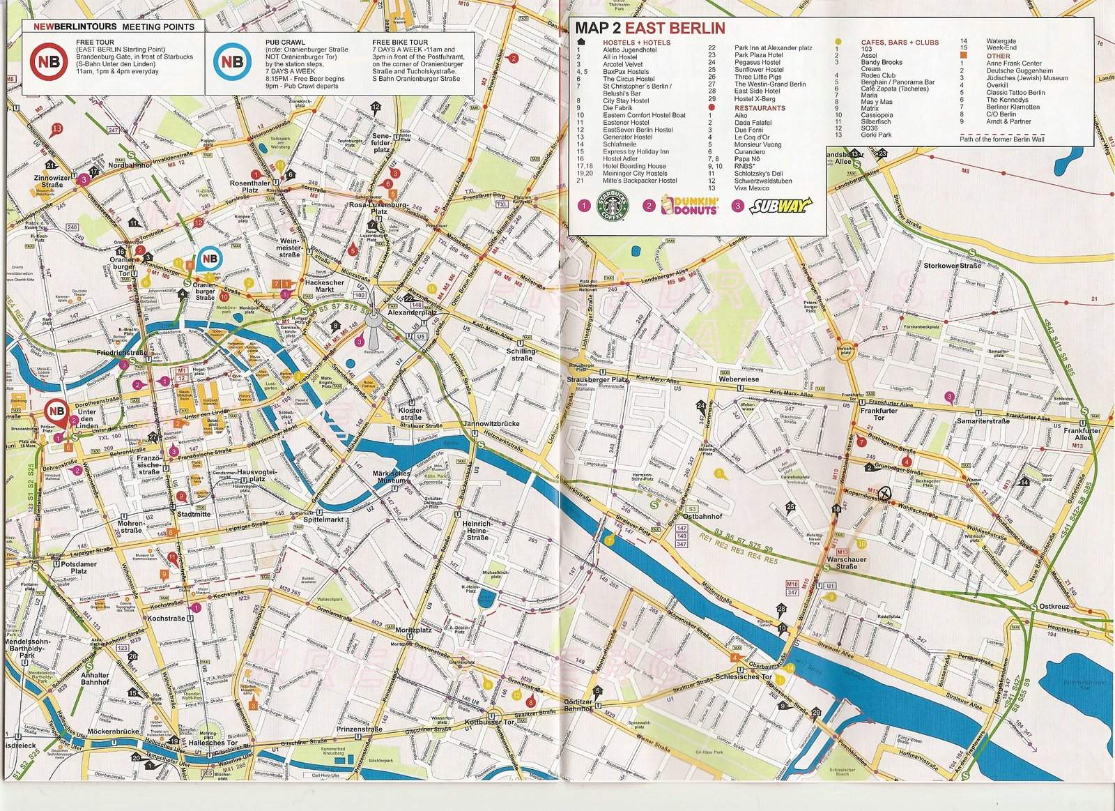 Stadtplan Von Berlin Detaillierte Gedruckte Karten Von Berlin Deutschland Der Herunterladenmoglichkeit