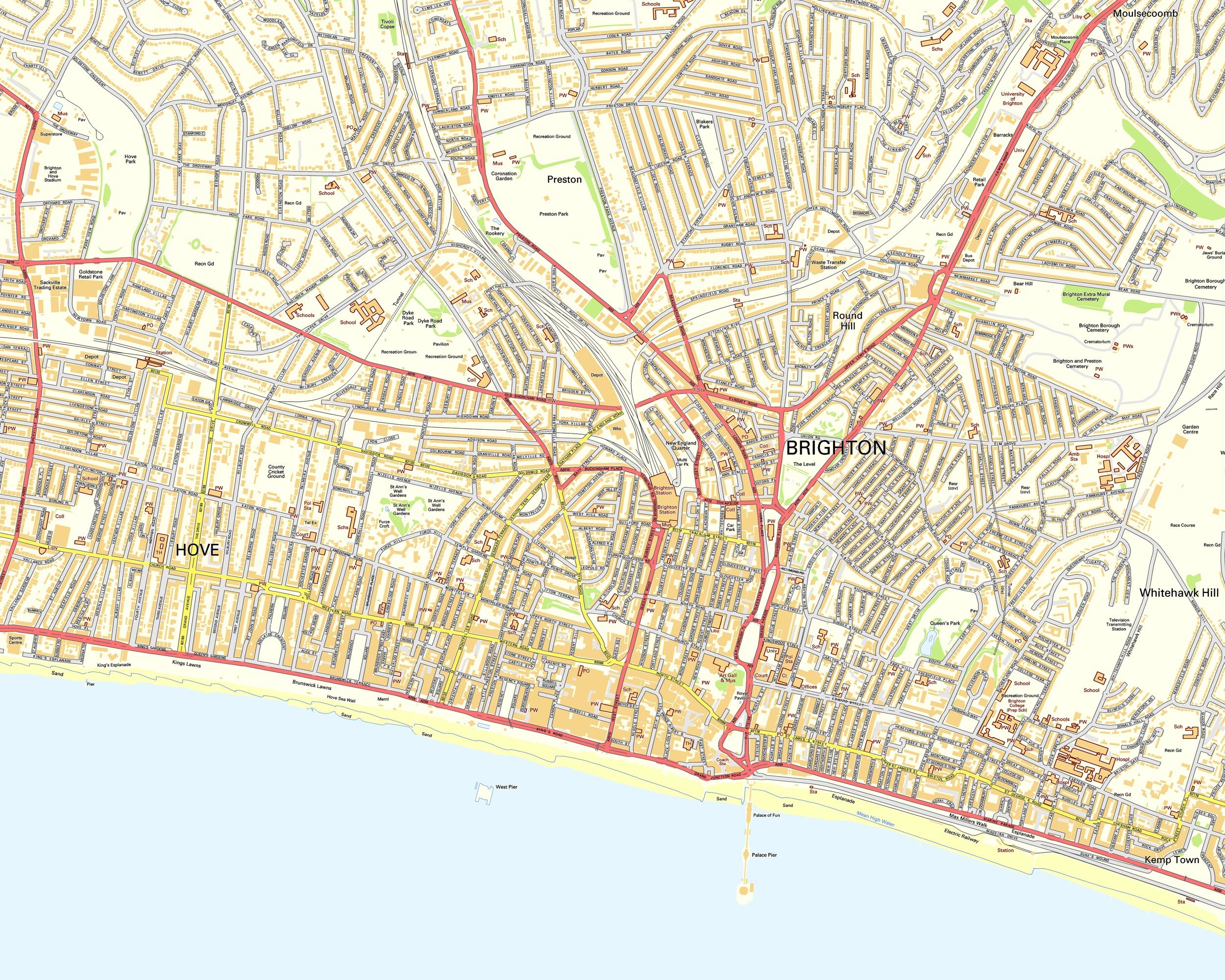 Brighton Map 1 
