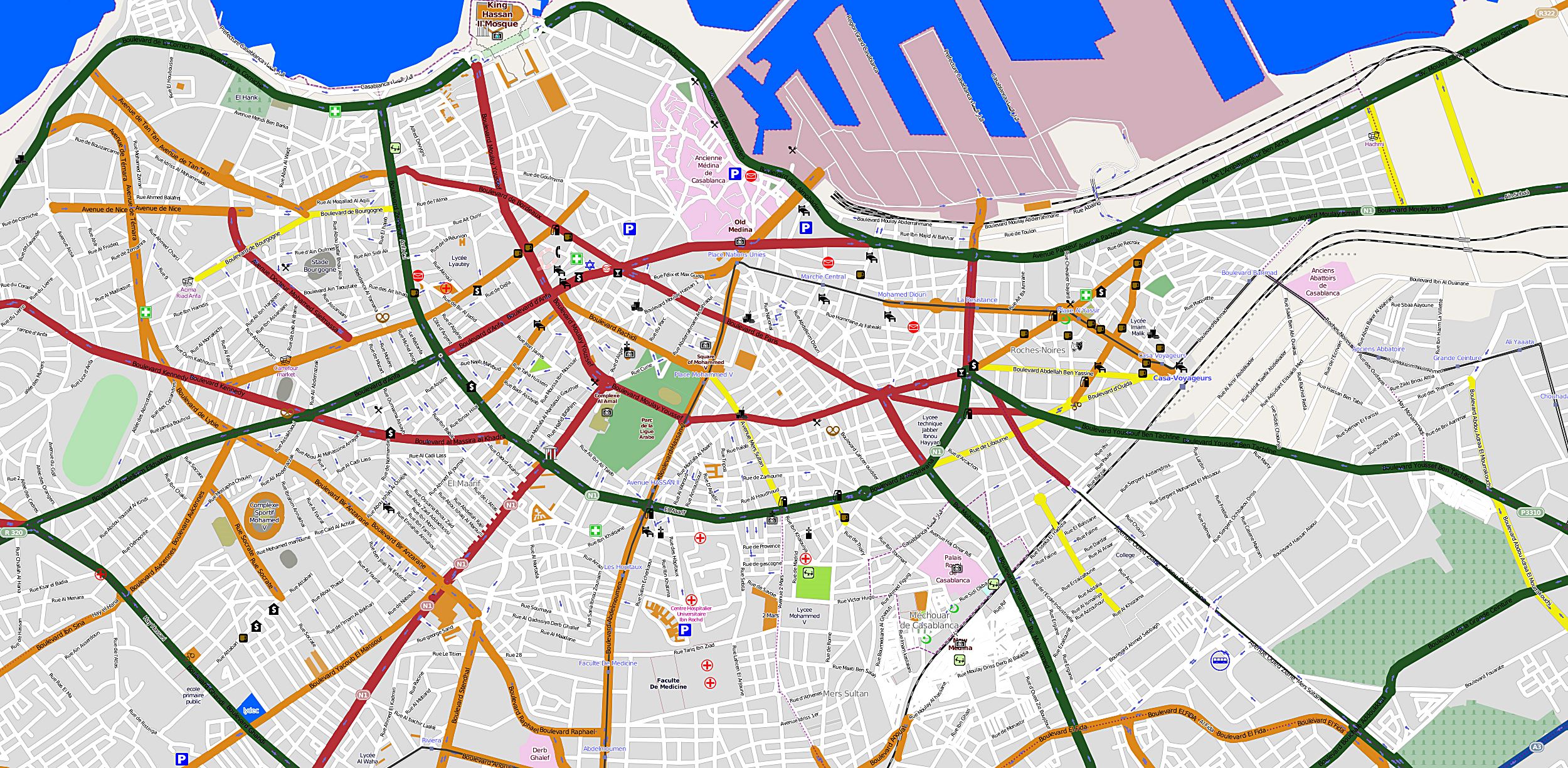 Casablanca Software BIG-Maps Asien 