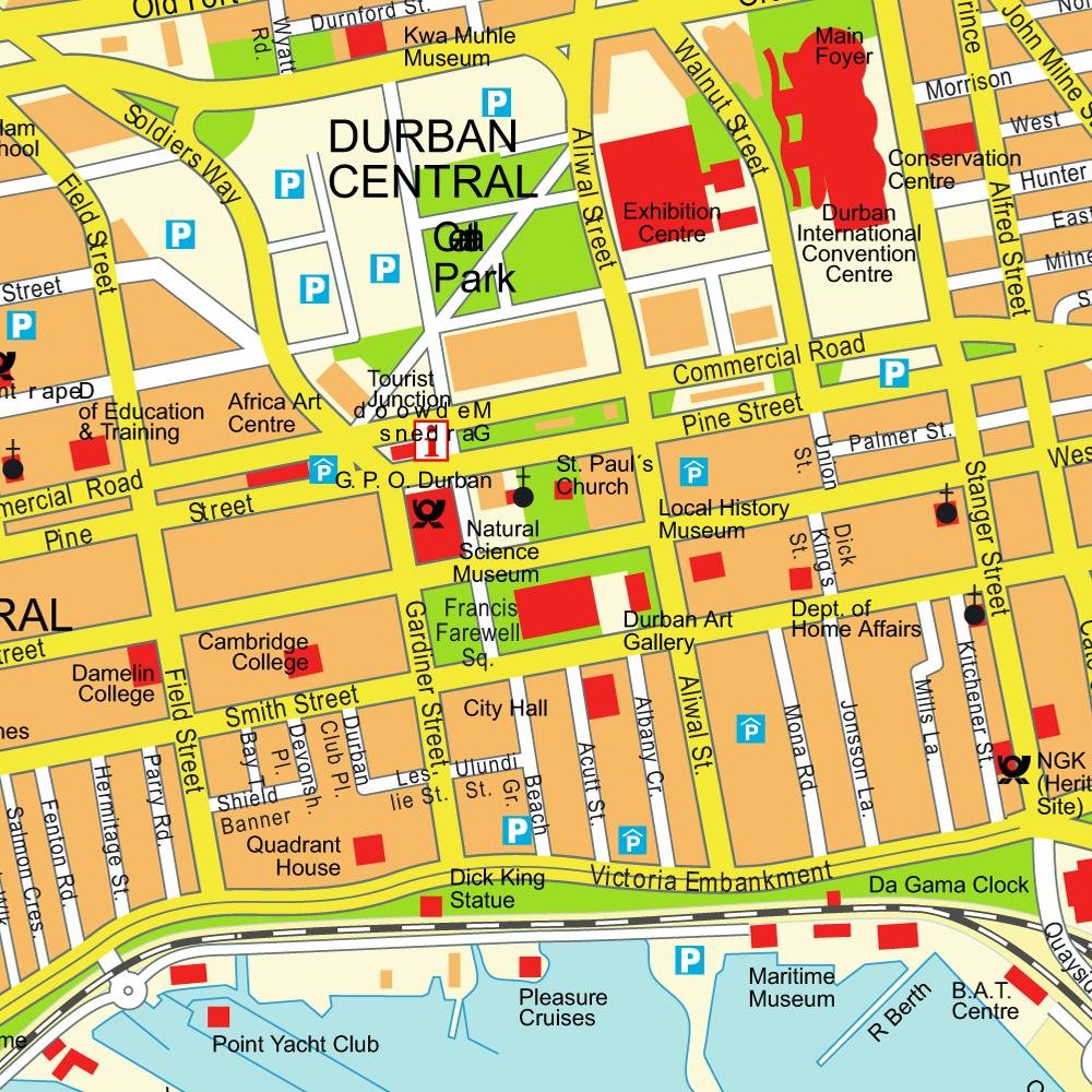 Durban Map 1 