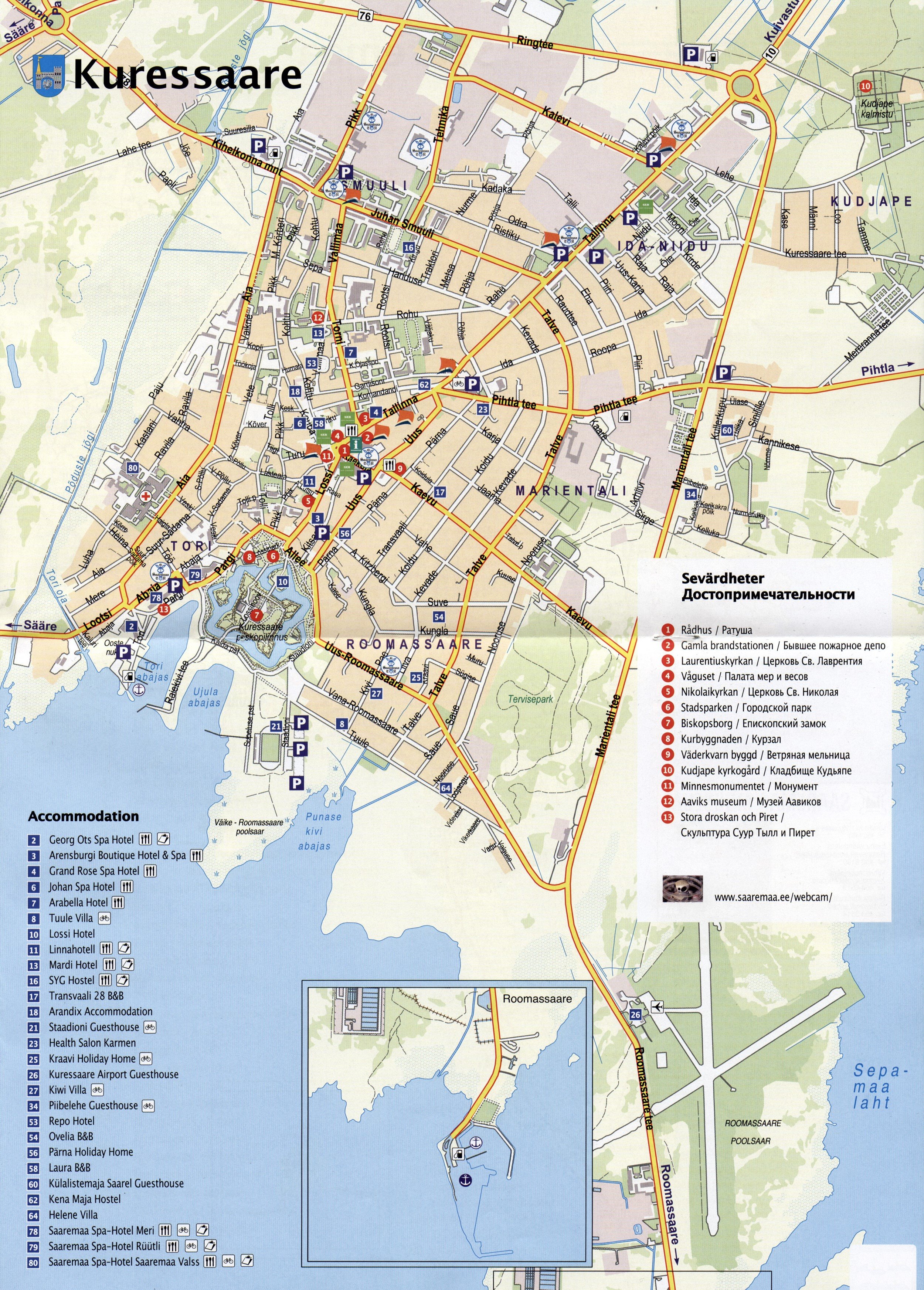 Large Kuressaare Maps for Free Download and Print | High-Resolution and  Detailed Maps