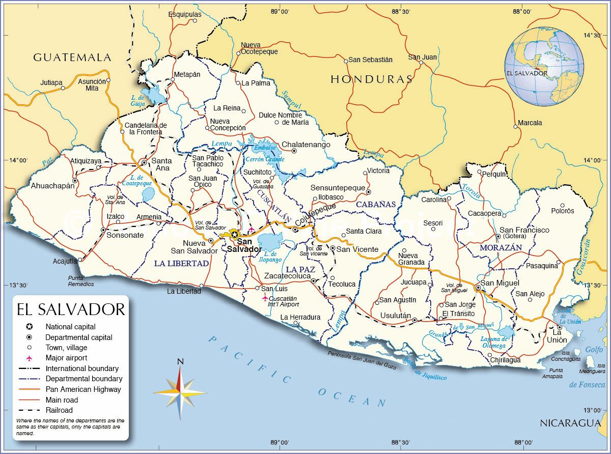 Mapas Detallados de Salvador para Descargar Gratis e Imprimir