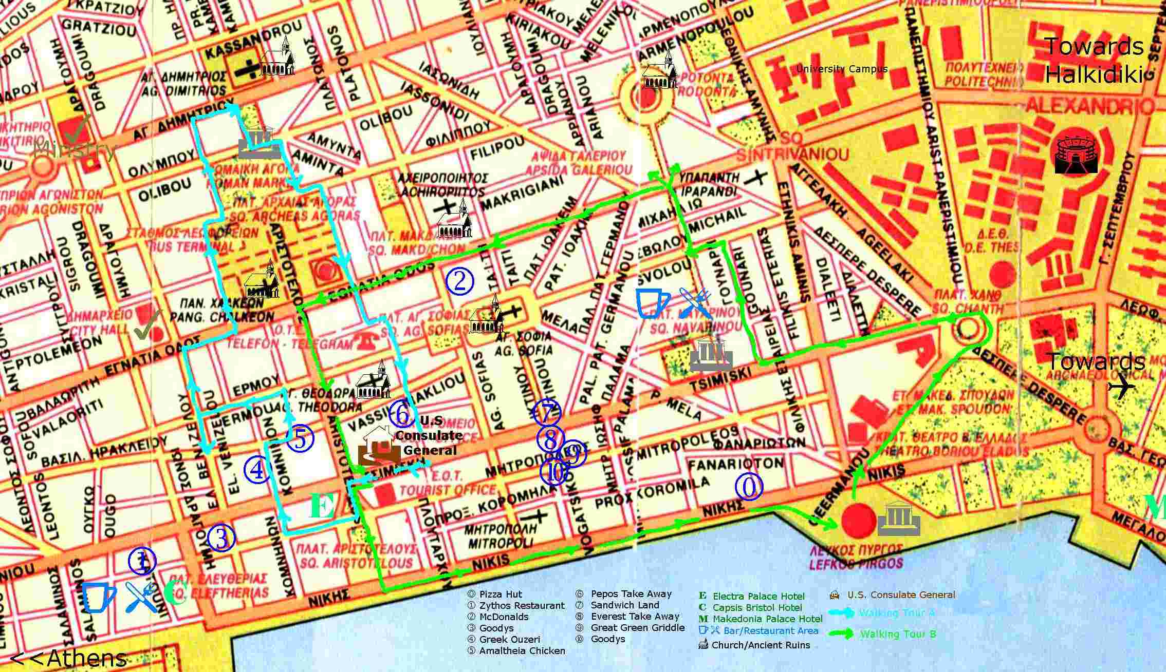 Large Thessaloniki Maps for Free Download and Print | High-Resolution