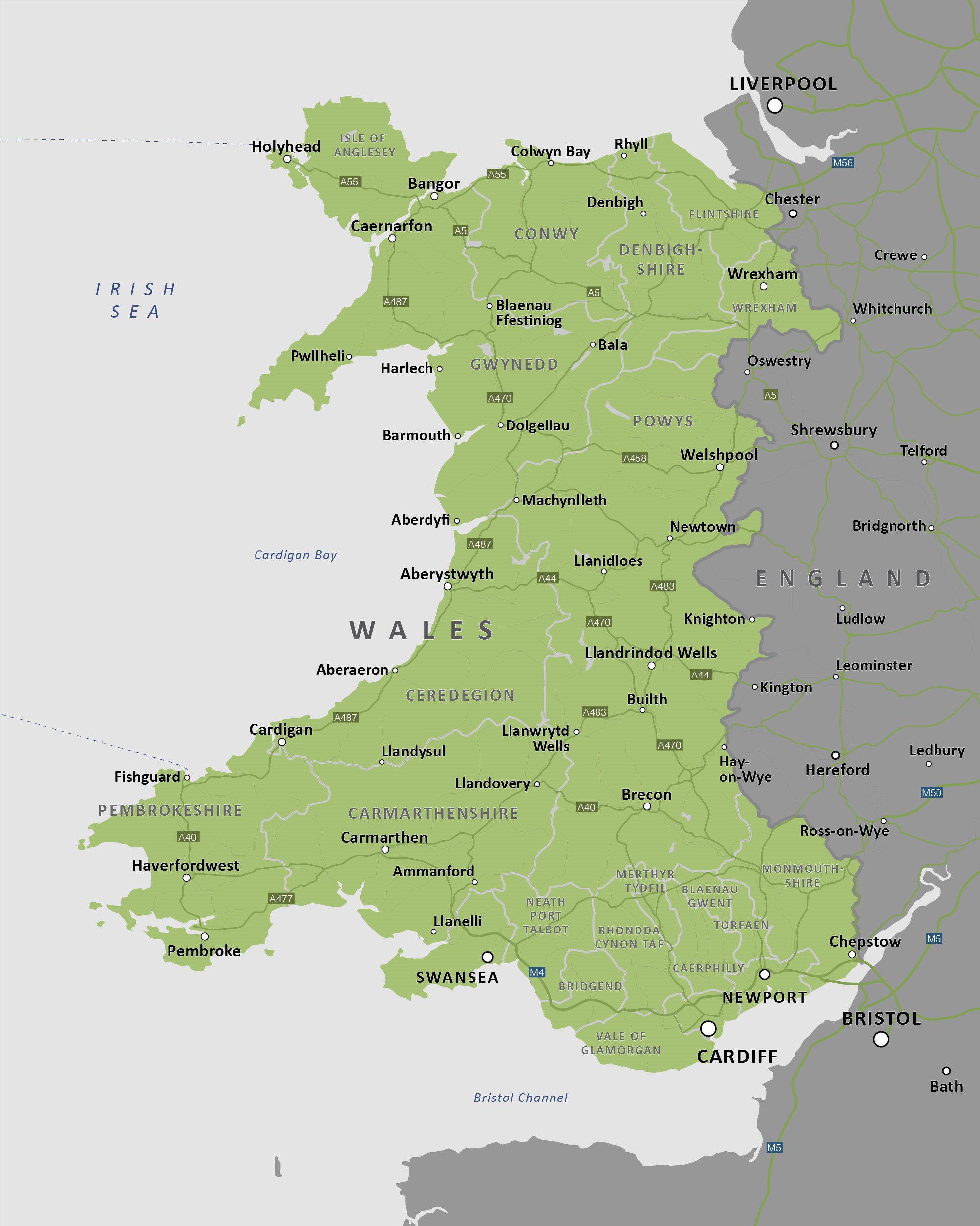 Где находится уэльс. Уэльс на карте. Wales на карте Великобритании с городами. Карта Уэльса на карте Великобритании с городами. Уэльс Англия на карте.