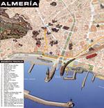 Almeria kaart - OrangeSmile.com