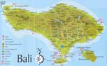 Bali kaart - OrangeSmile.com