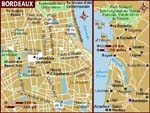 Bordeaux kaart - OrangeSmile.com