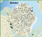 Brindisi kaart - OrangeSmile.com