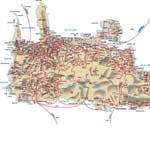 Carte de La Canée