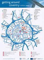Coventry kaart - OrangeSmile.com