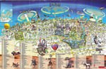 Dubai kaart - OrangeSmile.com