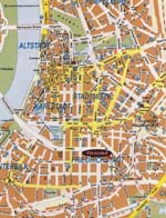 Dusseldorf kaart - OrangeSmile.com