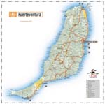 Fuerteventura kaart - OrangeSmile.com