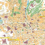 Granada kaart - OrangeSmile.com