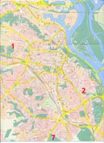 Kiev kaart - OrangeSmile.com