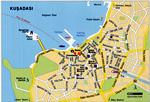 Kusadasi kaart - OrangeSmile.com