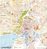 La Rochelle kaart - OrangeSmile.com