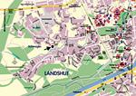 Landshut kaart - OrangeSmile.com