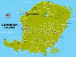 Carte de Lombok
