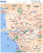 Manila kaart - OrangeSmile.com