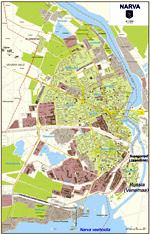 Narva kaart - OrangeSmile.com