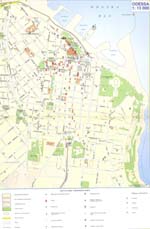 Odessa kaart - OrangeSmile.com