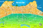 Pattaya kaart - OrangeSmile.com