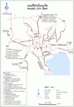 Carte de Phuket