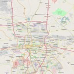 Pretoria kaart - OrangeSmile.com