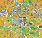 Rome kaart - OrangeSmile.com