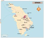 Carte de Sifnos