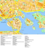 Stockholm kaart - OrangeSmile.com