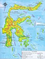 Carte de Sulawesi