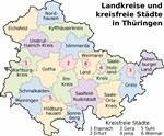 Carte de Thuringe