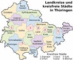 Carte de Thuringe
