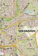 Wiesbaden kaart - OrangeSmile.com