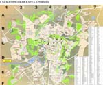 Carte de Erevan