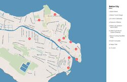 Belize City map 3