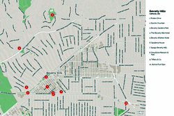 Карта Беверли Хиллз 1