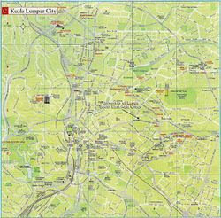 Kuala Lumpur map 3