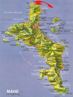 Mahe Island map 4