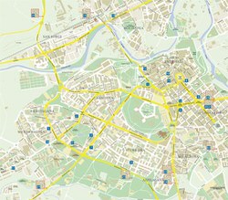 Karte von Pamplona 2