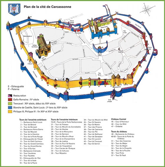 Large map of Carcassonne 3
