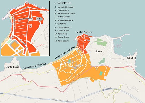 Large map of Cefalu 1
