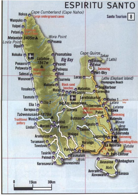 Детальная карта Эспириту-Санту 1