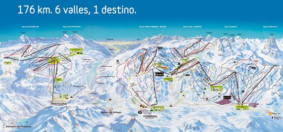 Large map of Formigal 1