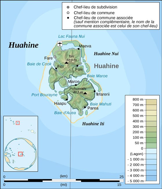 Детальная карта Хуахина 1