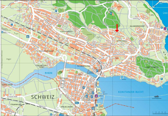 Large map of Konstanz 1